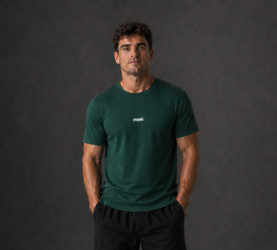 PRIME Core Tee — Forest Green