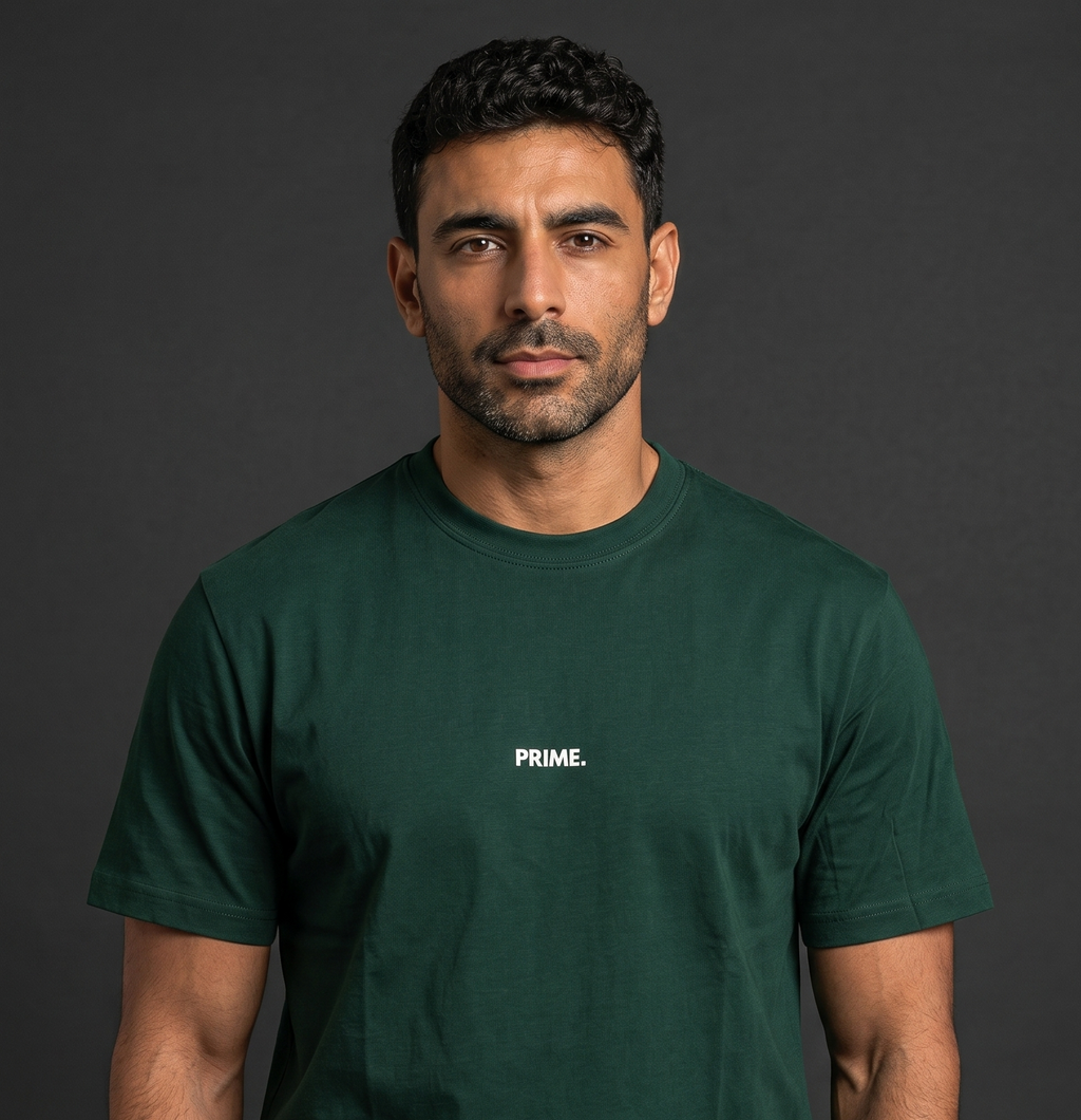 PRIME Core Tee — Forest Green