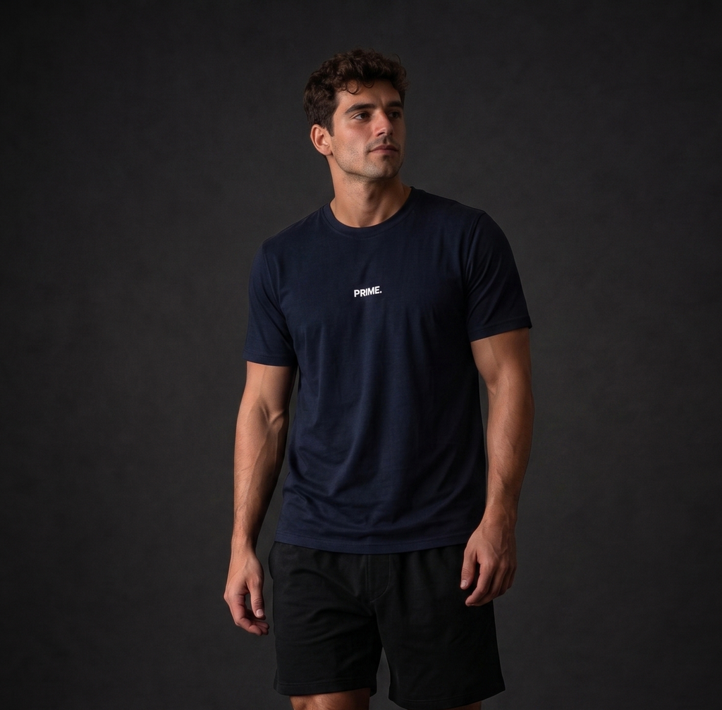 PRIME Core Tee — Navy