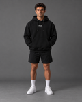 PRIME Oversized Hoodie — Black