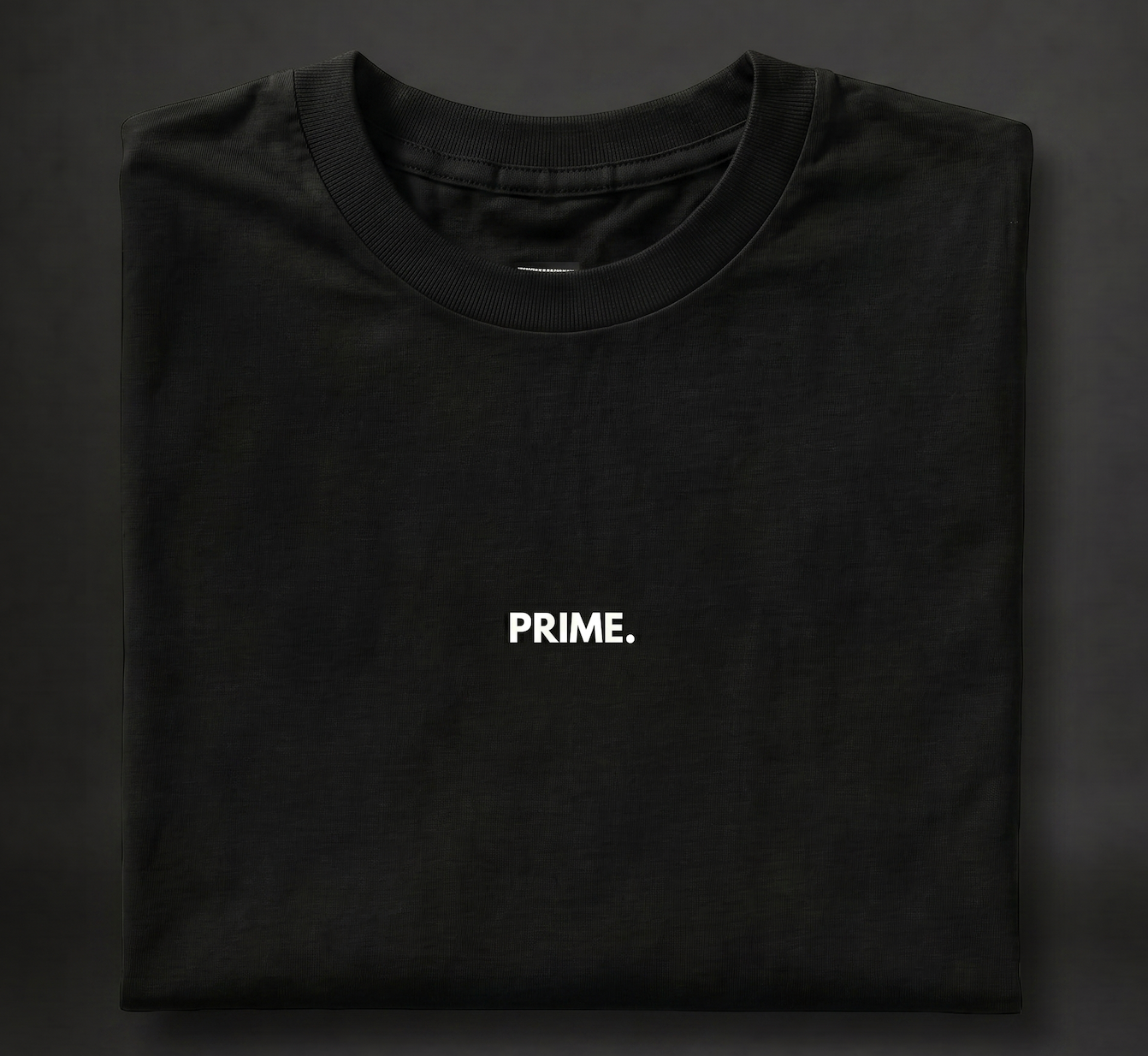 PRIME Core Tee — Black