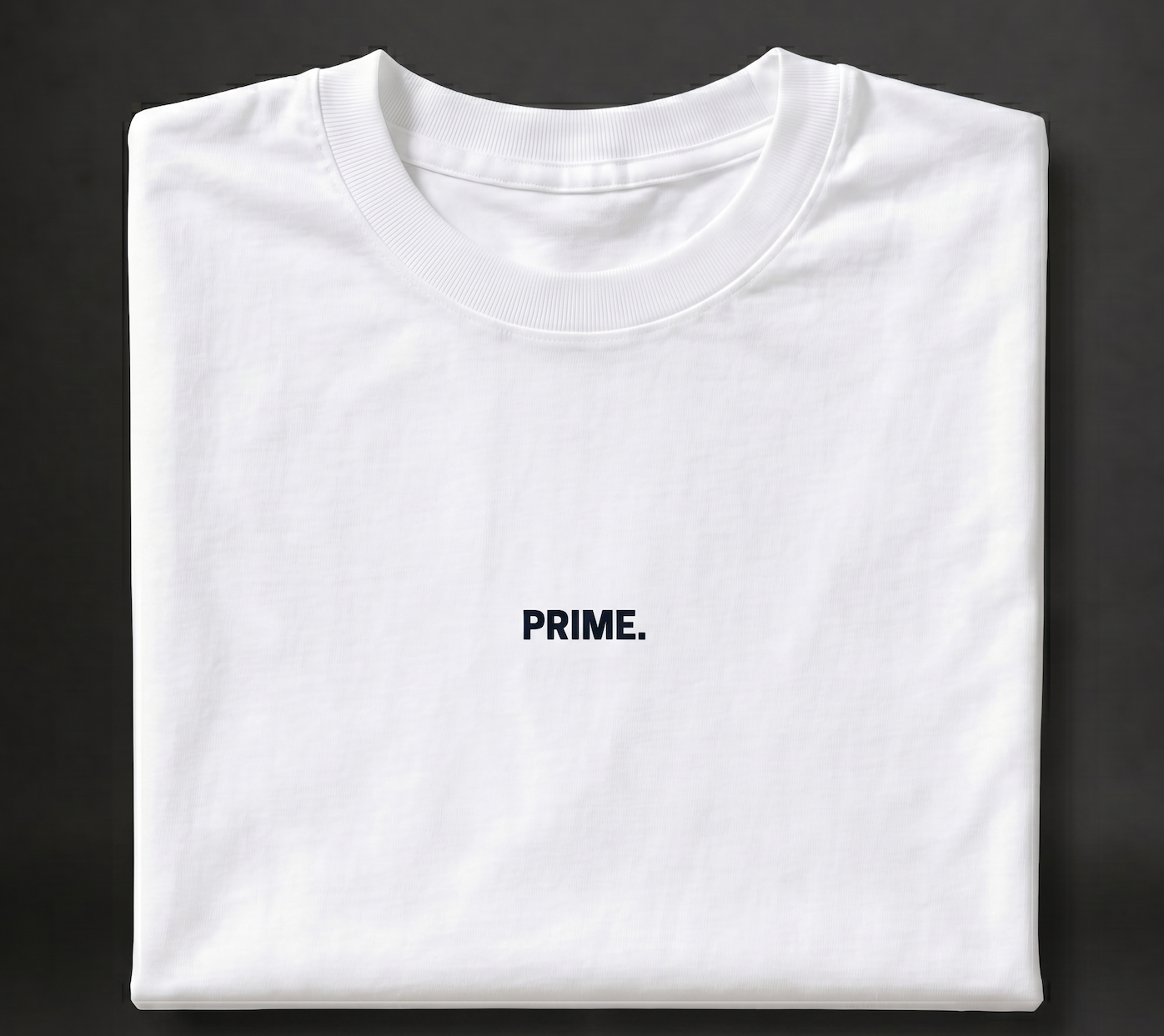 PRIME Core Tee — White
