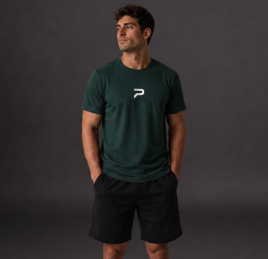 PRIME Performance Tee — Forest Green