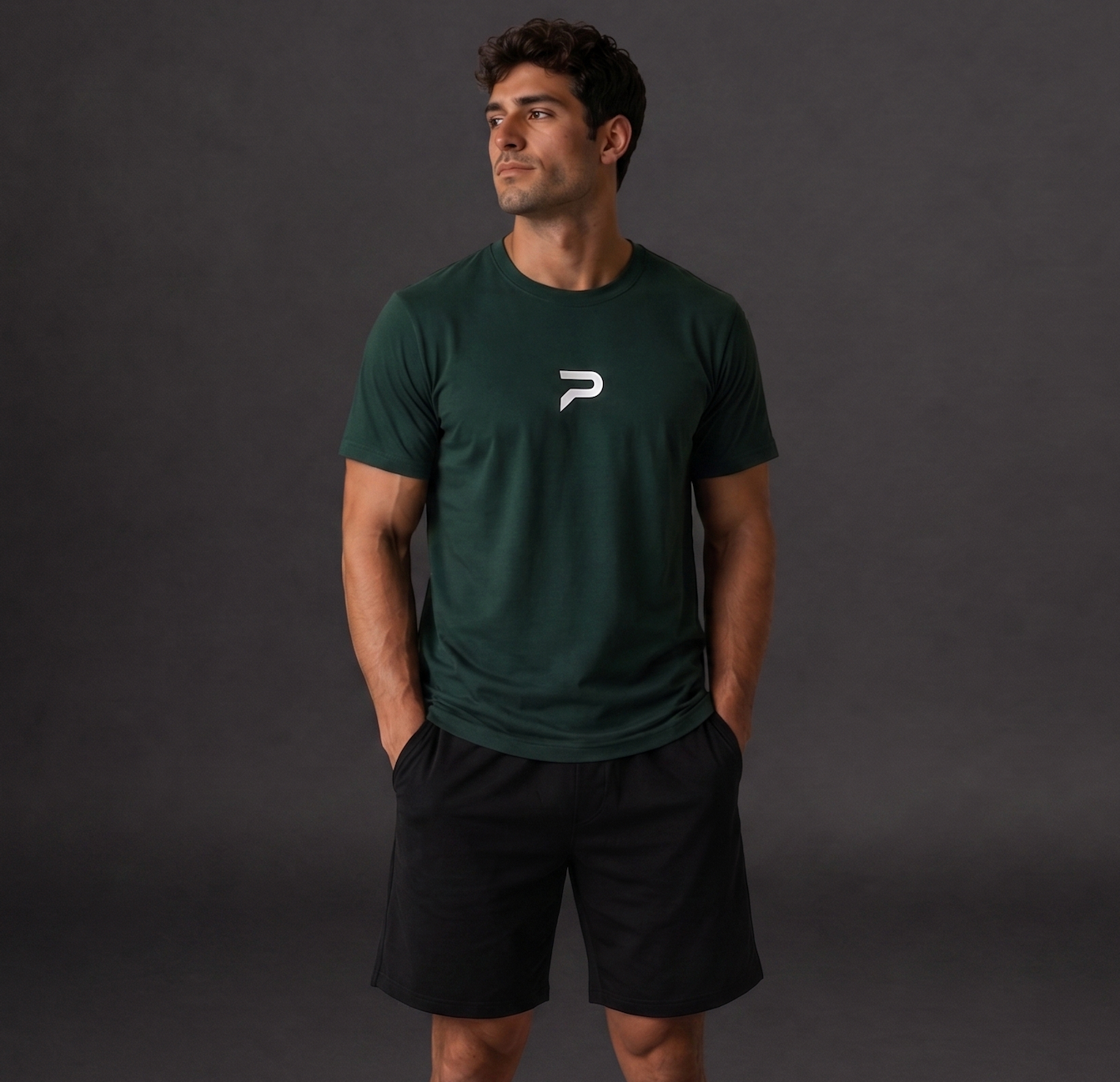 PRIME Performance Tee — Forest Green